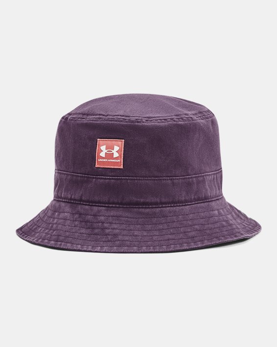 男士UA Branded漁夫帽 in Purple image number 0
